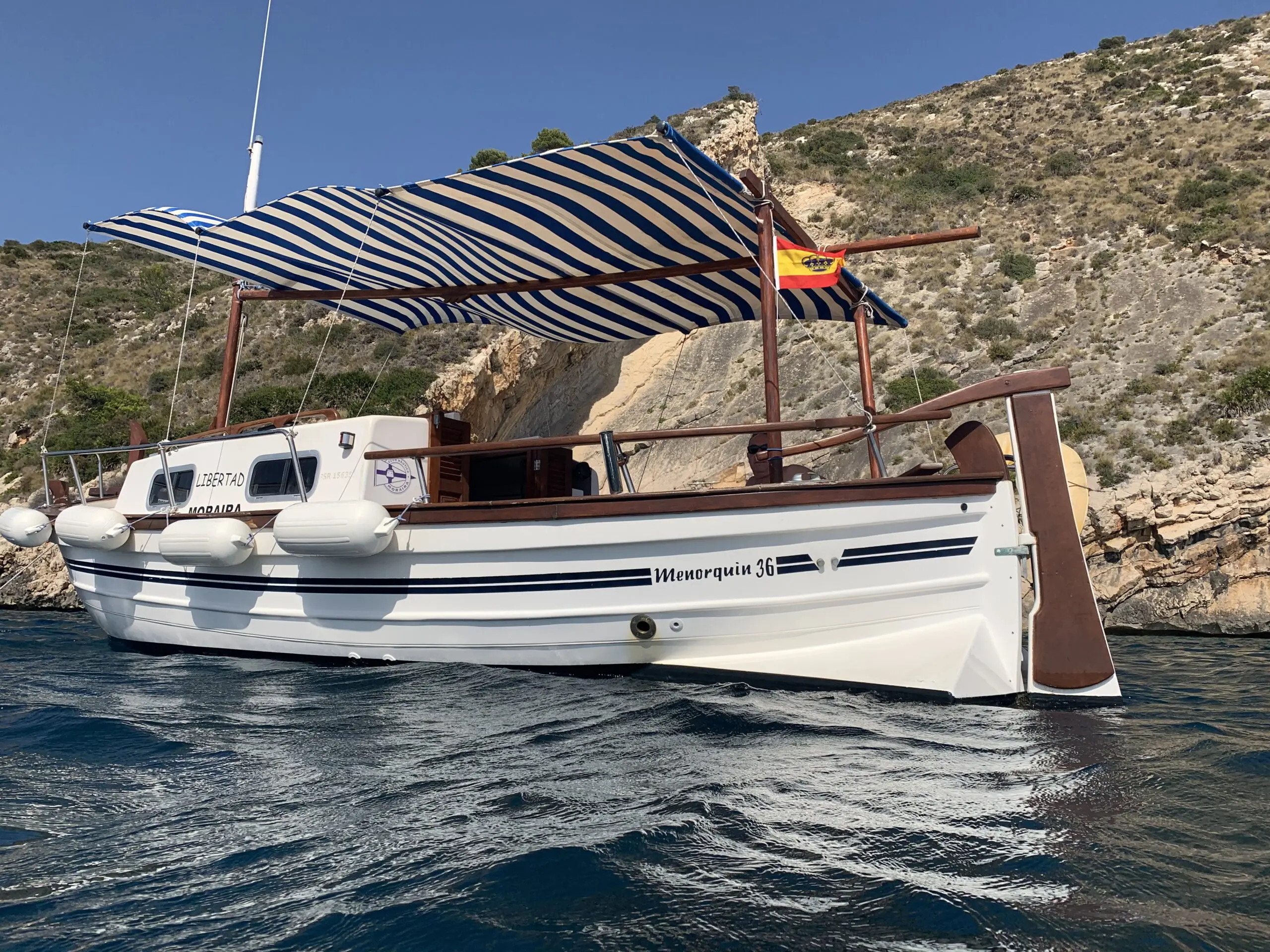 Alquiler de barco en Moraira - Llaut 36 image 1