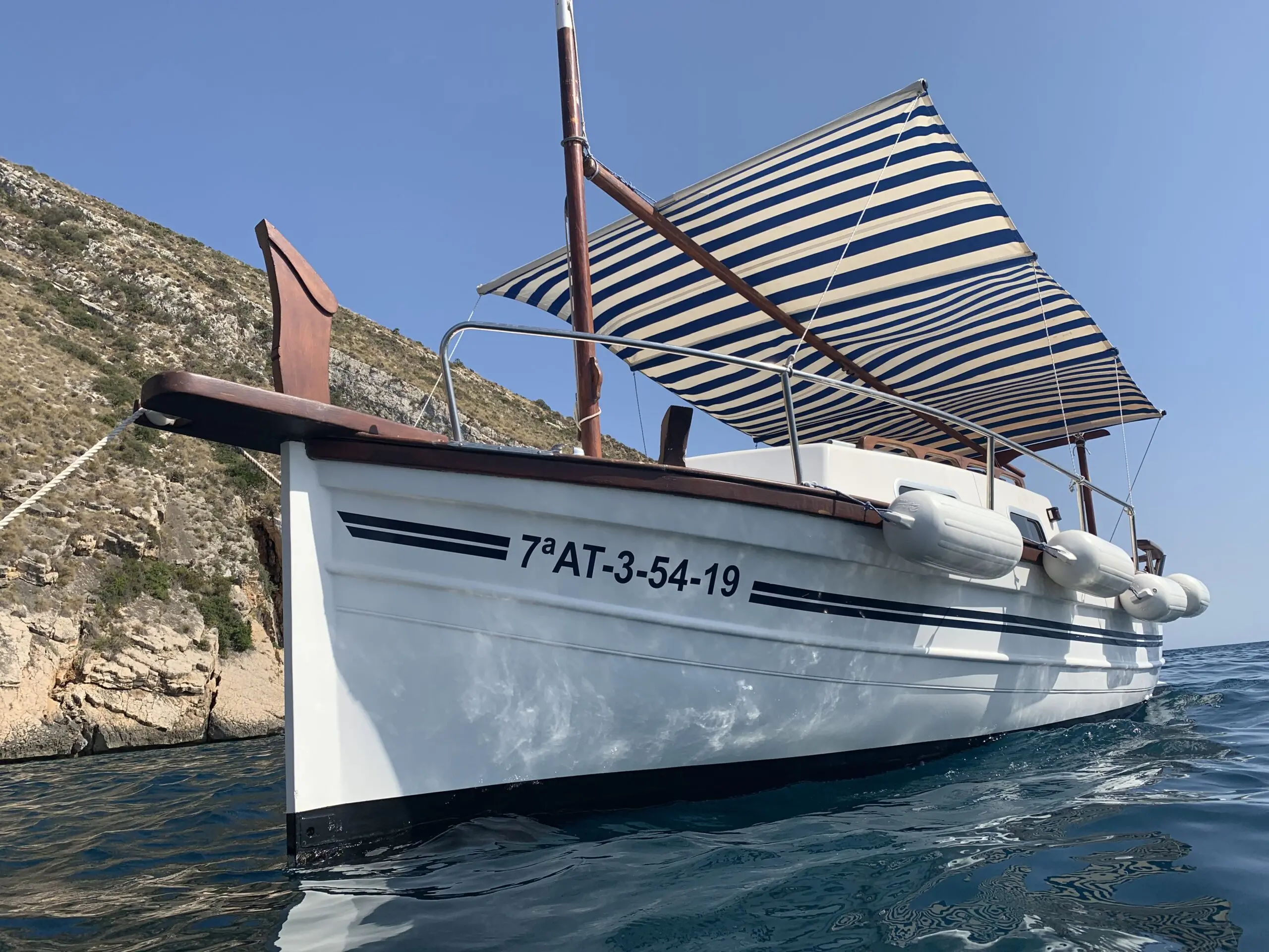 Alquiler de barco en Moraira - Llaut 36 image 4