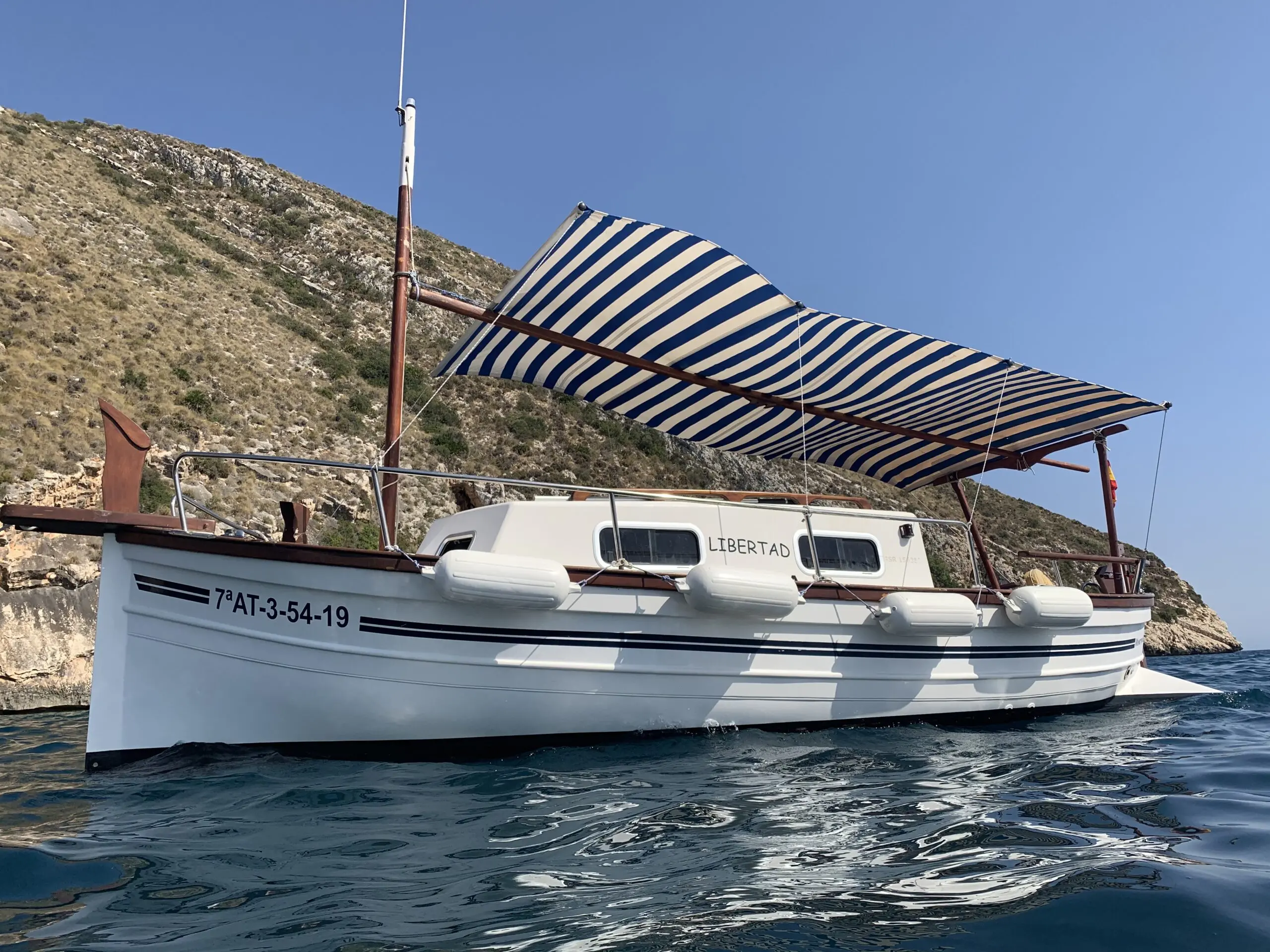 Alquiler de barco en Moraira - Llaut 36 image 5