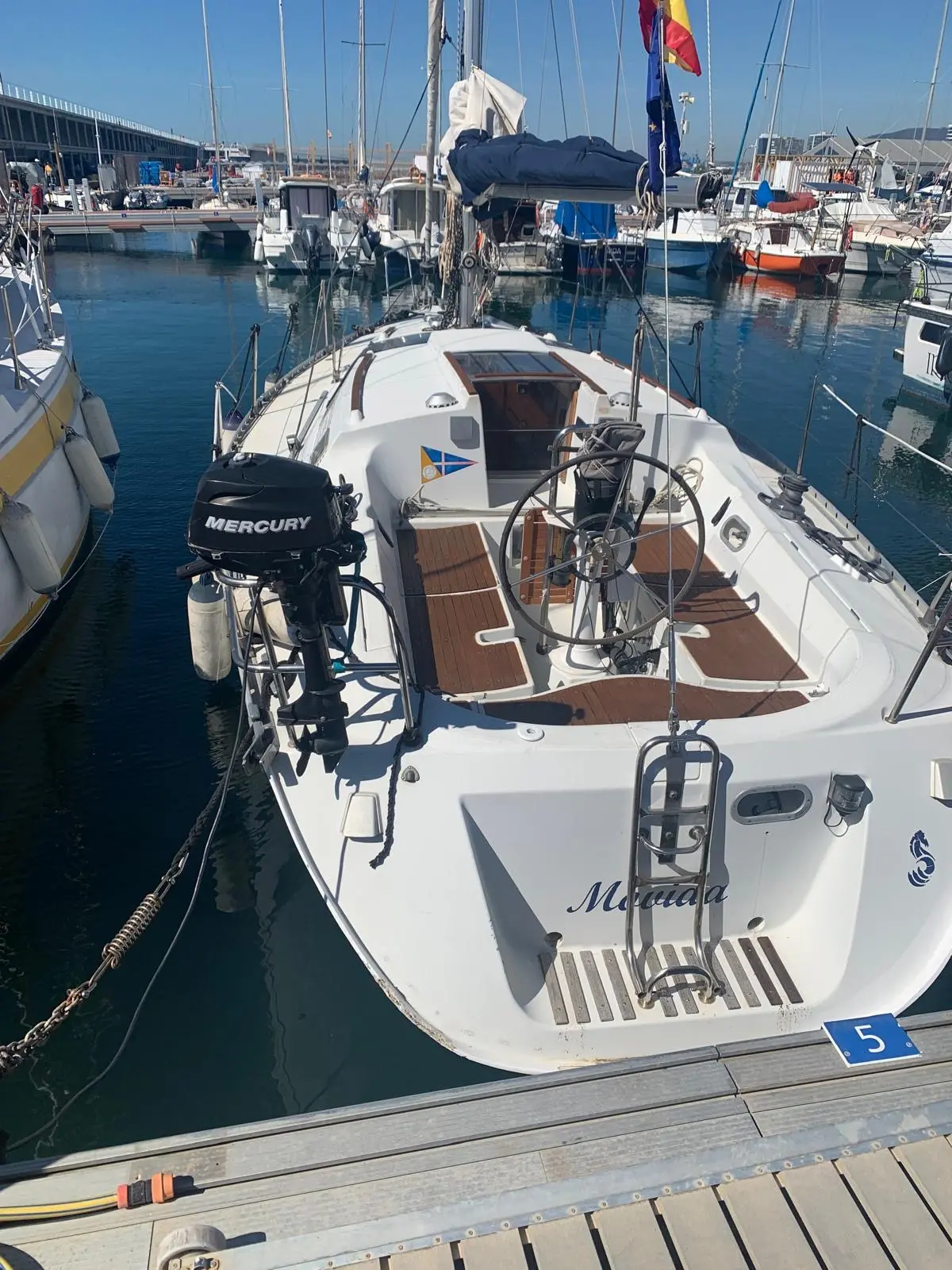 Alquiler de barco en Port mataro - Beneteaou Oceonix 350 image 9