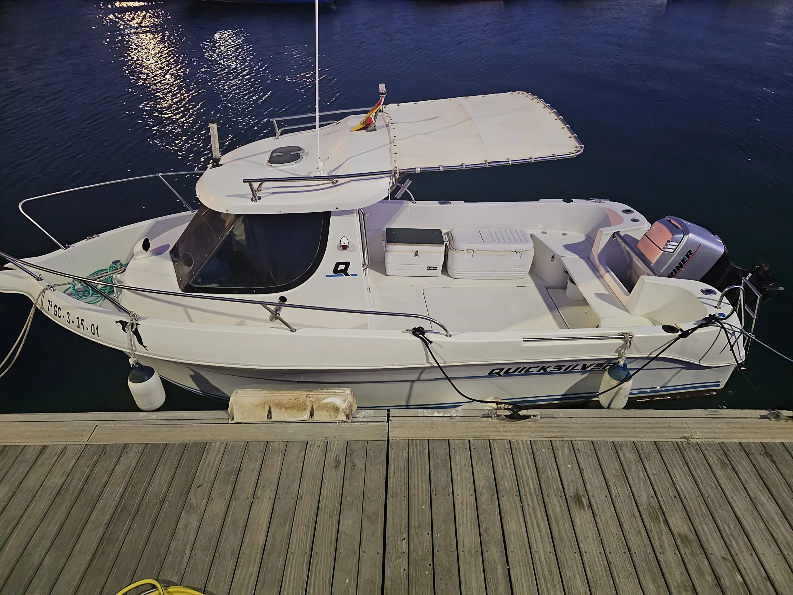 Alquiler de barco en Puerto morrojable - Quicksilver job 620 image 2