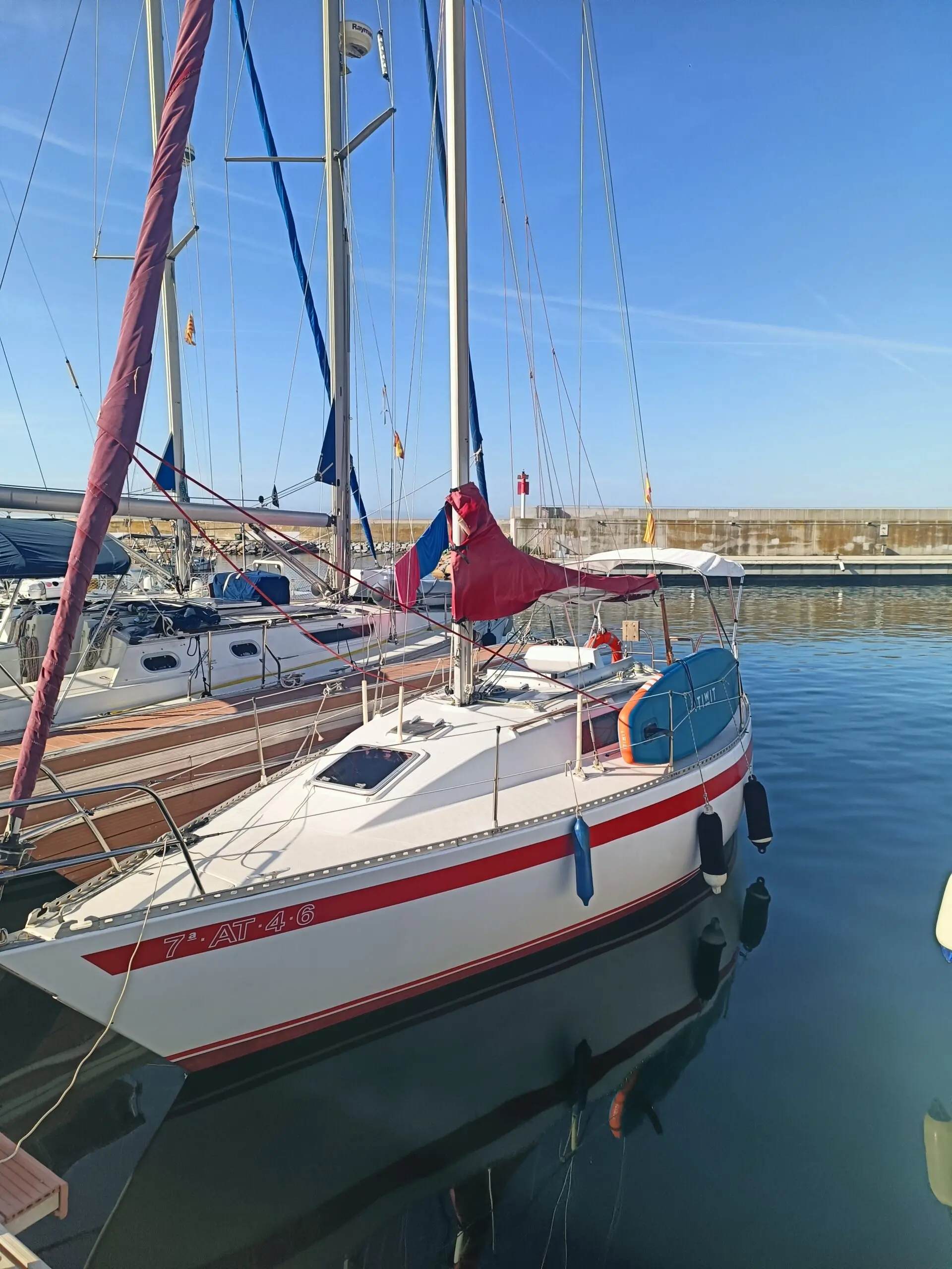 Alquiler de barco en Salidas a vela con un furia 28 - Astilleros Dresport Furia 28 image 5