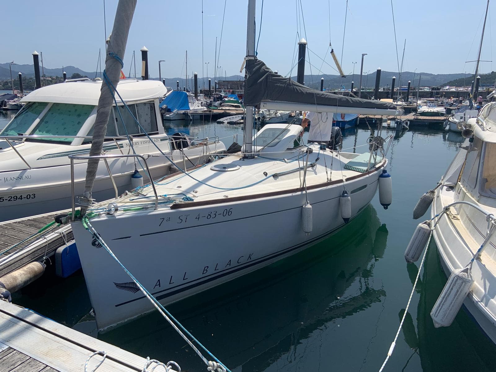 Alquiler de barco en Baiona puerto deportivo - Beneteau First 21,7 image 2