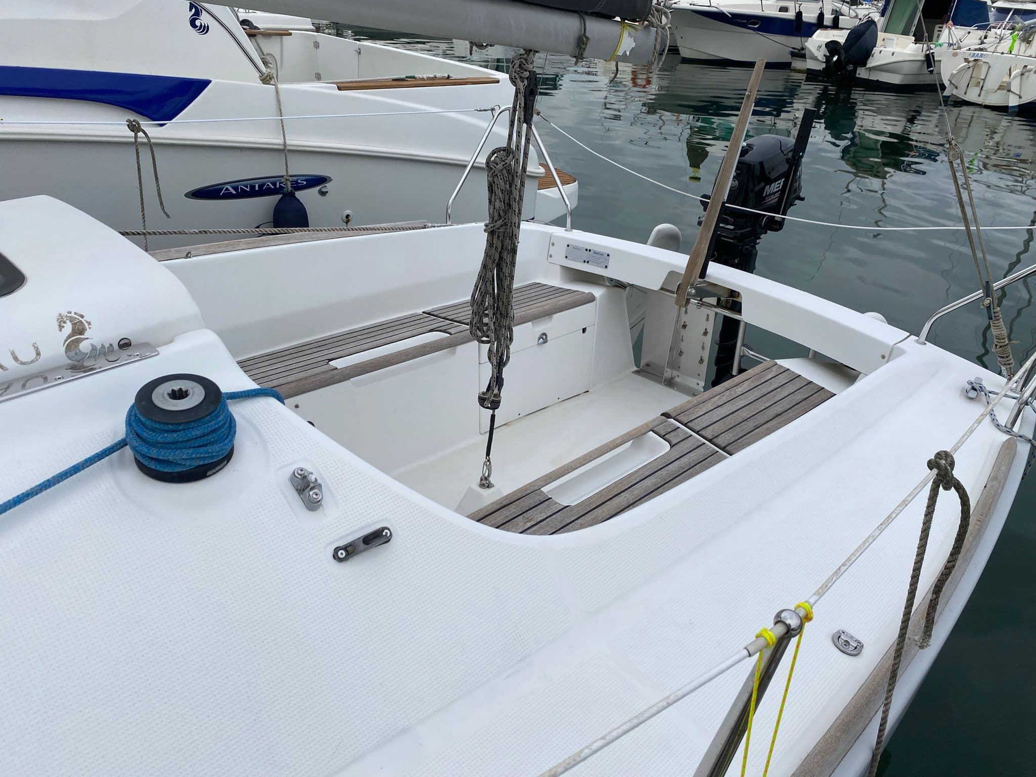Alquiler de barco en Baiona puerto deportivo - Beneteau First 21,7 image 10