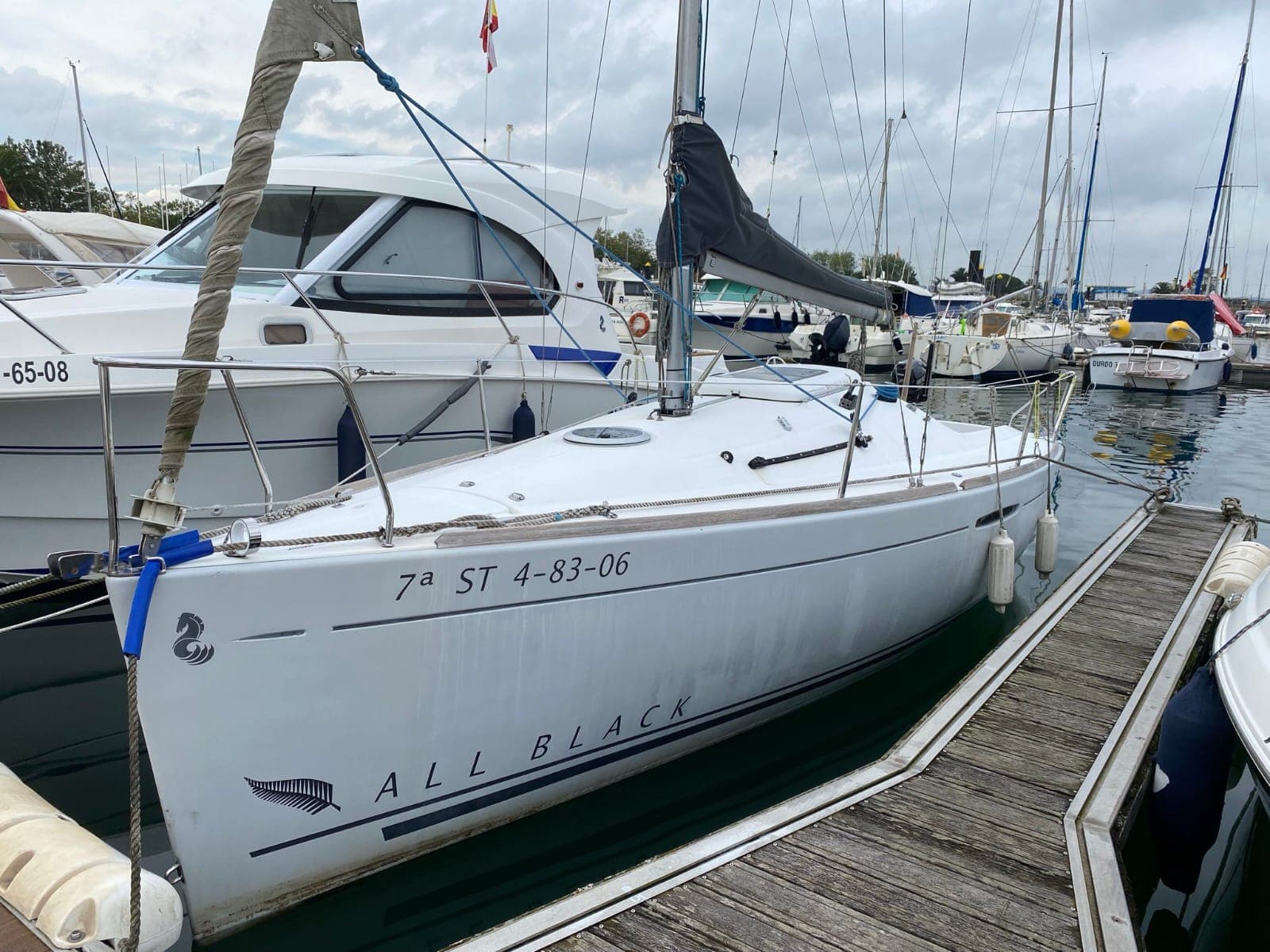 Alquiler de barco en Baiona puerto deportivo - Beneteau First 21,7 image 4