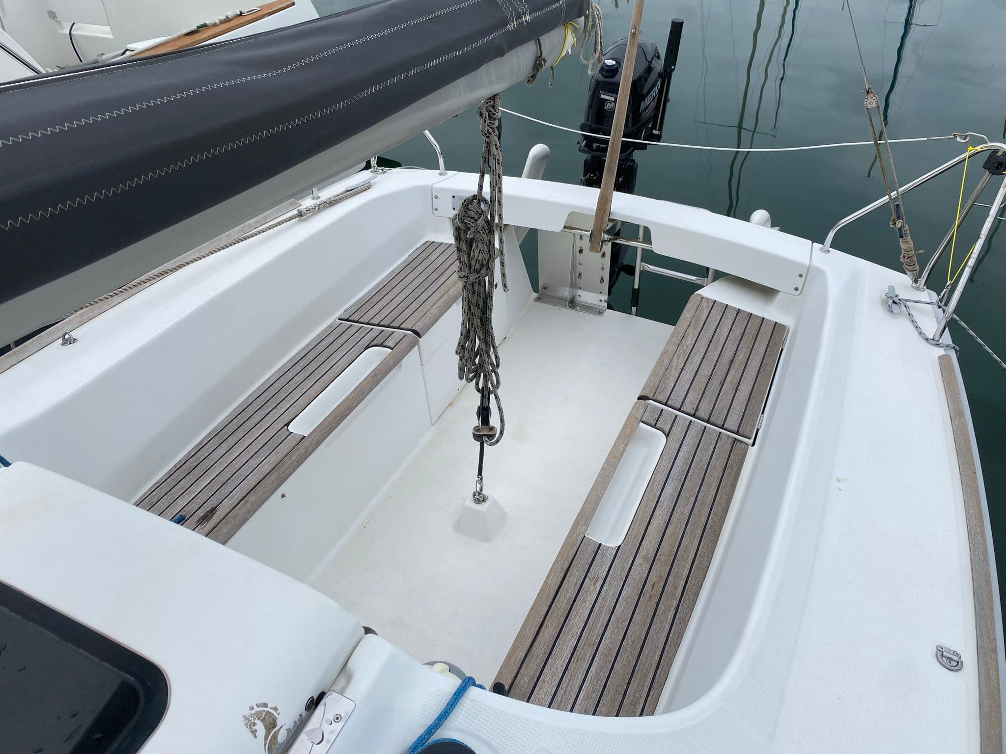 Alquiler de barco en Baiona puerto deportivo - Beneteau First 21,7 image 3